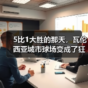 5比1大胜的那天，瓦伦西亚城市球场变成了狂欢节
