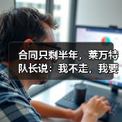 合同只剩半年，莱万特队长说：我不走，我要在这退役