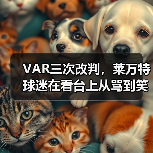 VAR三次改判,莱万特球迷在看台上从骂到笑 VAR三次改判,莱万特球迷在看台上从骂到笑