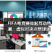 FIFA电竞赛掀起互动热潮，虚拟对决点燃球迷热情